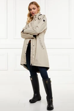 Holland Cooper Jackets|At The Stables-Chartwell Rain Parka Stone