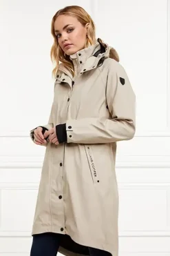 Holland Cooper Jackets|At The Stables-Chartwell Rain Parka Stone
