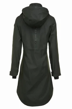 Holland Cooper Jackets|At The Stables-Chartwell Rain Parka Evergreen