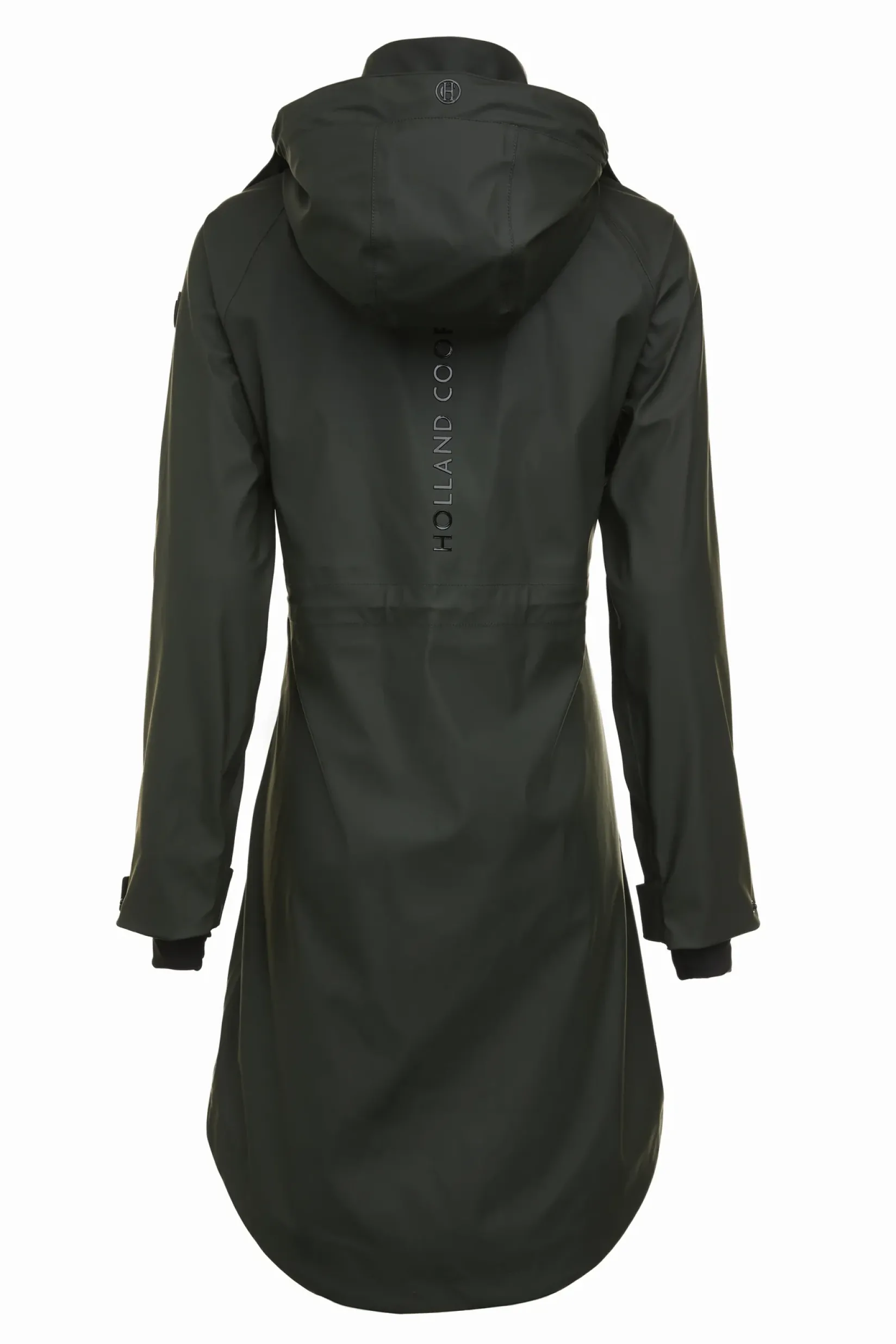 Holland Cooper Jackets|At The Stables-Chartwell Rain Parka Evergreen