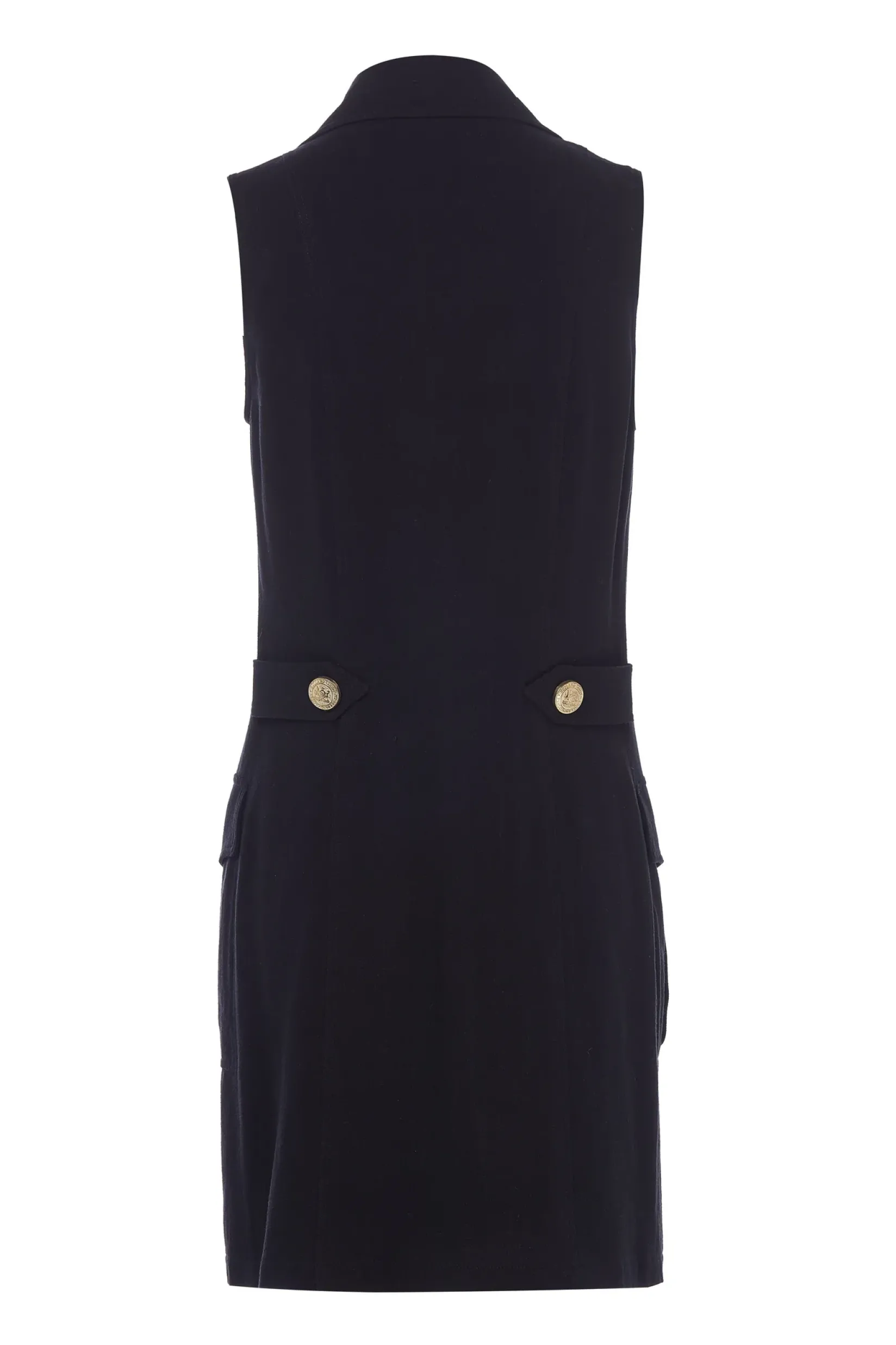 Holland Cooper Dresses|Back In Stock-Chelsea Dress Black Linen