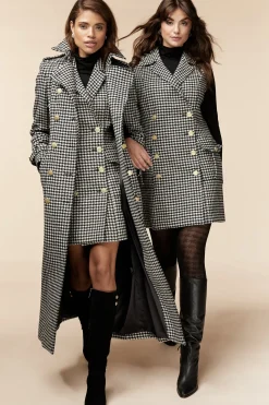 Holland Cooper In Stock Tailoring-Chelsea Dress Houndstooth