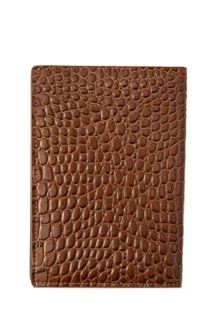 Holland Cooper The Perfect Gesture|Gifts For Him-Chelsea Passport Holder Tan Croc