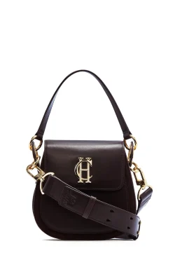 Holland Cooper The Perfect Gesture|Crossbody Bags-Chelsea Saddle Bag Chocolate