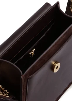 Holland Cooper The Perfect Gesture|Crossbody Bags-Chelsea Saddle Bag Chocolate