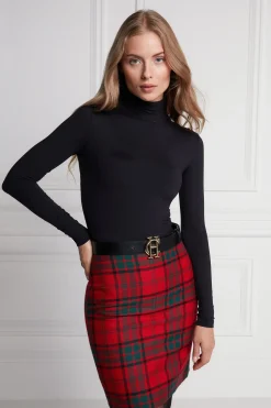 Holland Cooper Skirts|In Stock Tailoring-Chelsea Skirt Red Tartan