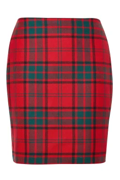 Holland Cooper Skirts|In Stock Tailoring-Chelsea Skirt Red Tartan