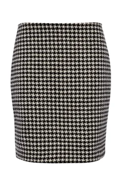 Holland Cooper Skirts|In Stock Tailoring-Chelsea Skirt Houndstooth