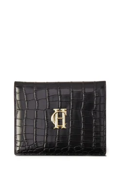 Holland Cooper The Perfect Gesture|Gifts For Him-Chelsea Wallet Black Croc