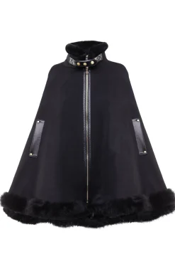 Holland Cooper Capes-Chiltern Cape Soft Black