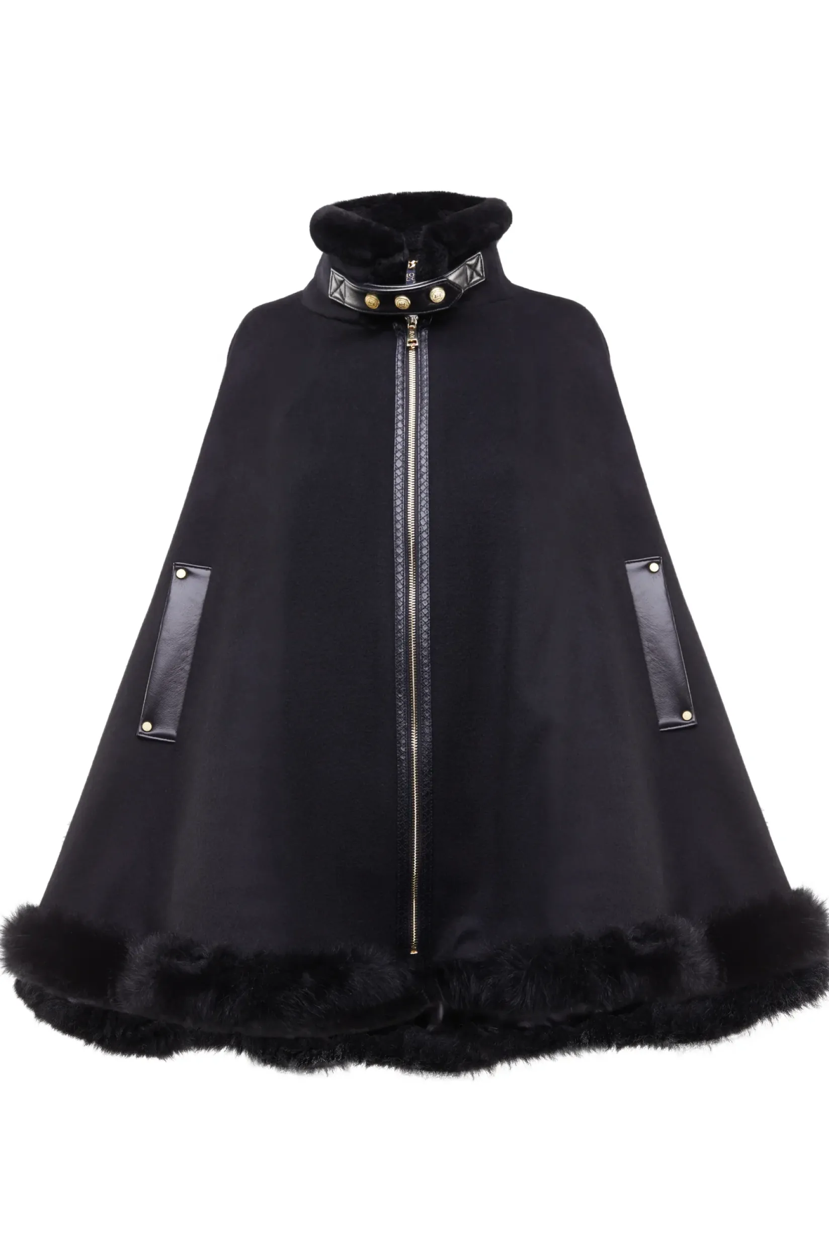 Holland Cooper Capes-Chiltern Cape Soft Black