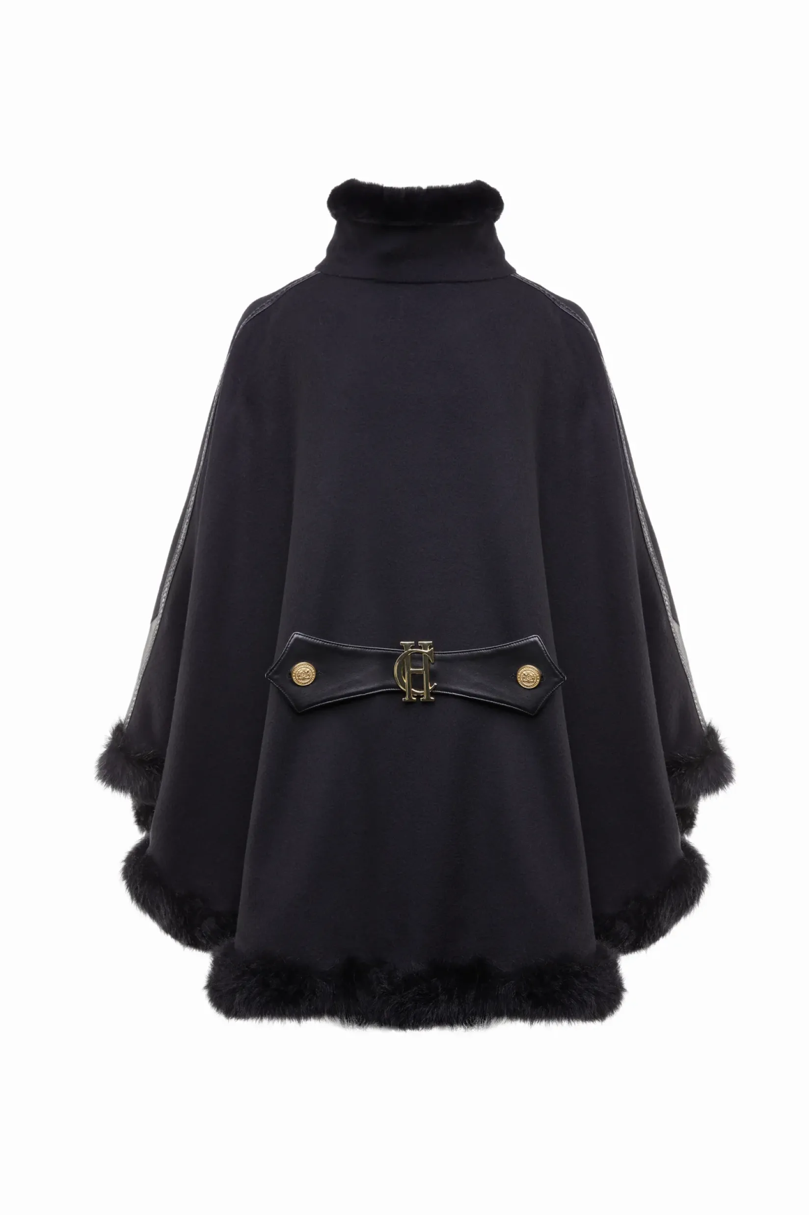 Holland Cooper Capes-Chiltern Cape Soft Black