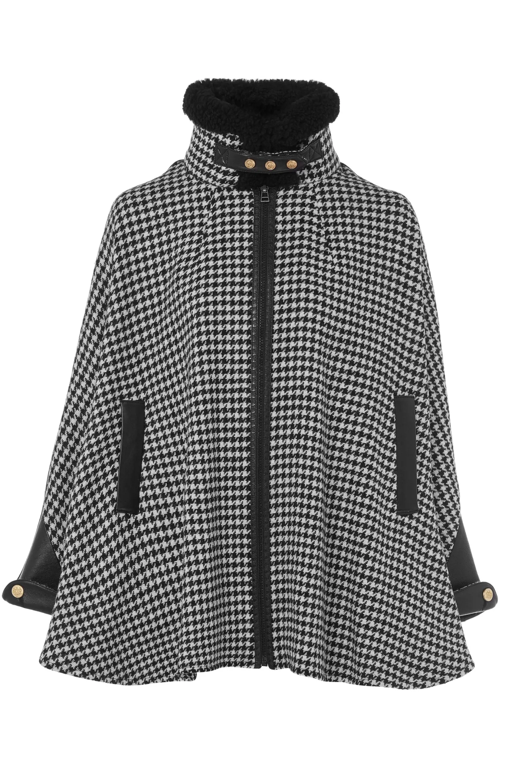 Holland Cooper Capes|In Stock Tailoring-Chiltern Cape Houndstooth
