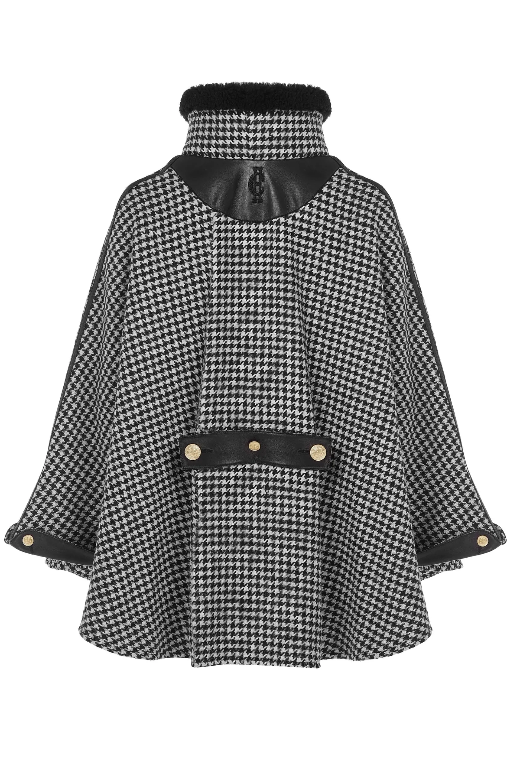 Holland Cooper Capes|In Stock Tailoring-Chiltern Cape Houndstooth