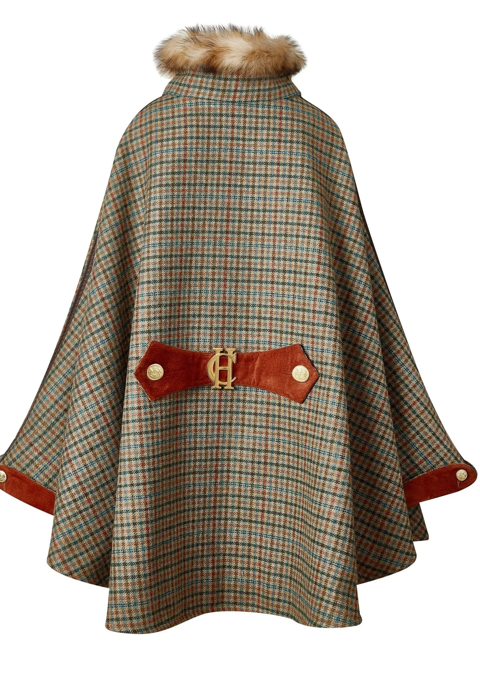 Holland Cooper Capes-Chiltern Cape Bredon Tweed
