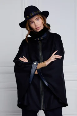 Holland Cooper Capes-Chiltern Cape Soft Navy