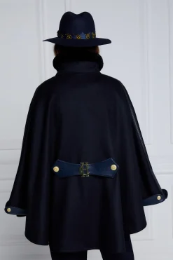 Holland Cooper Capes-Chiltern Cape Soft Navy
