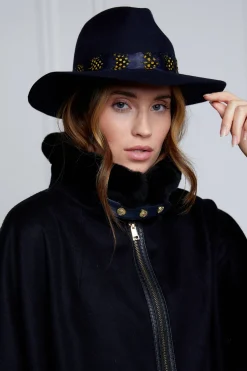 Holland Cooper Capes-Chiltern Cape Soft Navy