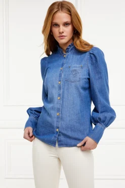 Holland Cooper Shirts & Blouses-Chloe Denim Shirt