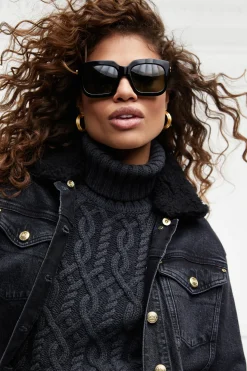 Holland Cooper Sunglasses|Sunglasses-City Sunglasses Black