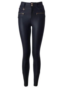 Holland Cooper Jeans-Coated Jodhpur Jean Navy