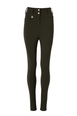 Holland Cooper Trousers|Shop By Product-Contour Trouser Dark Olive
