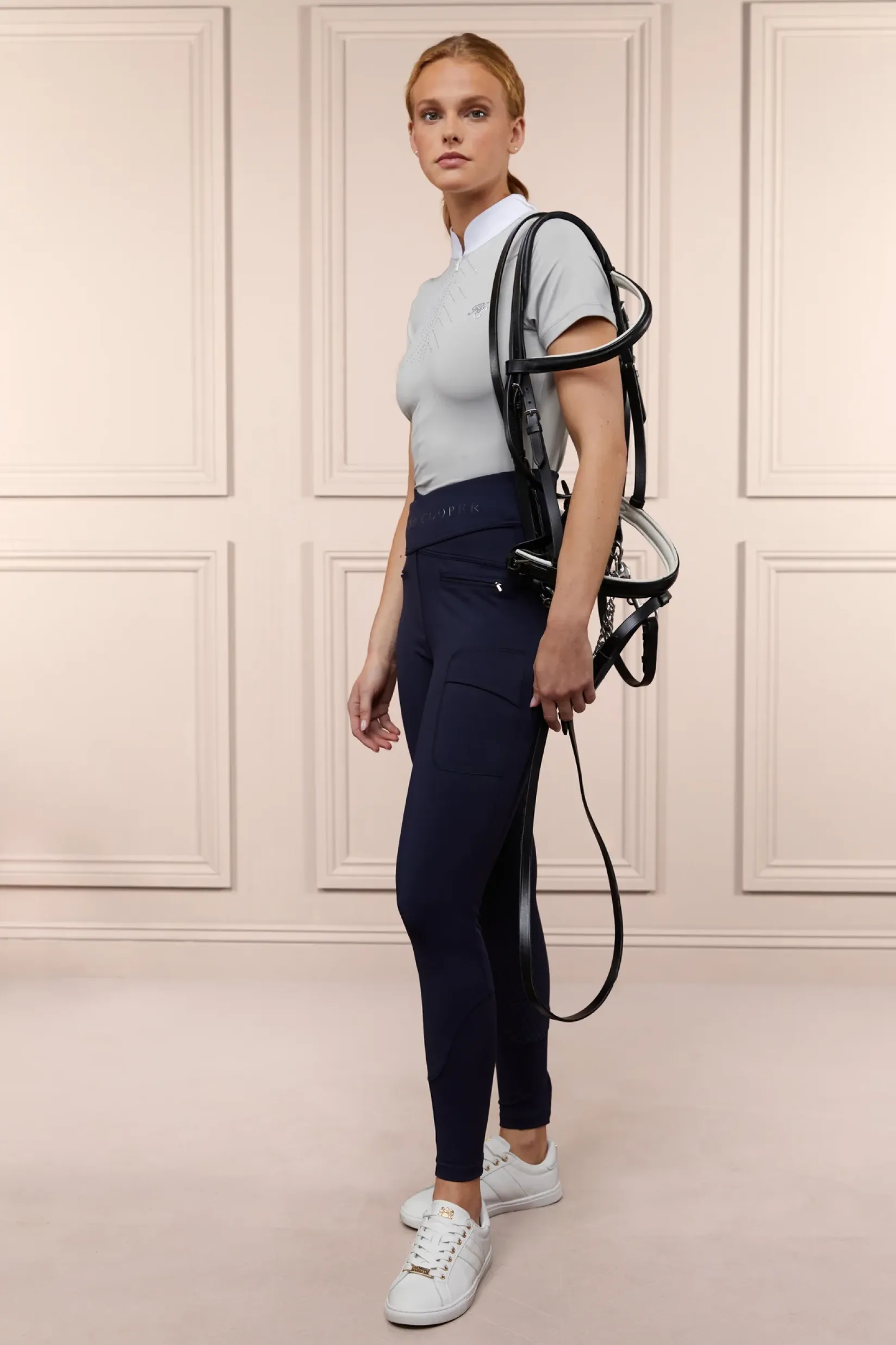 Holland Cooper Breeches|Shop By Product-Cooper Training Breeches Ink Navy