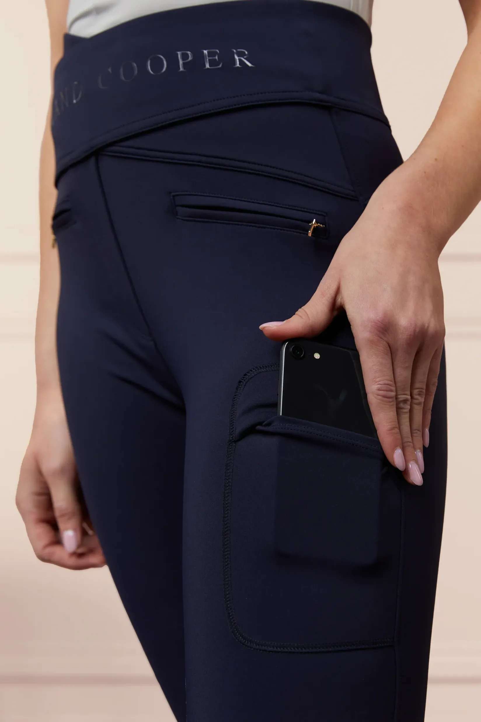 Holland Cooper Breeches|Shop By Product-Cooper Training Breeches Ink Navy