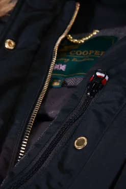 Holland Cooper Coats-Cortina Bomber Ink Navy