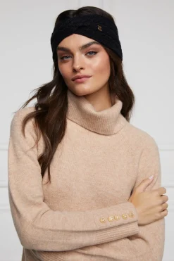 Holland Cooper Headwear|Hats & Headbands-Cortina Headband Black