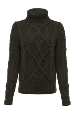 Holland Cooper Knitwear-Cortina Roll Neck Knit