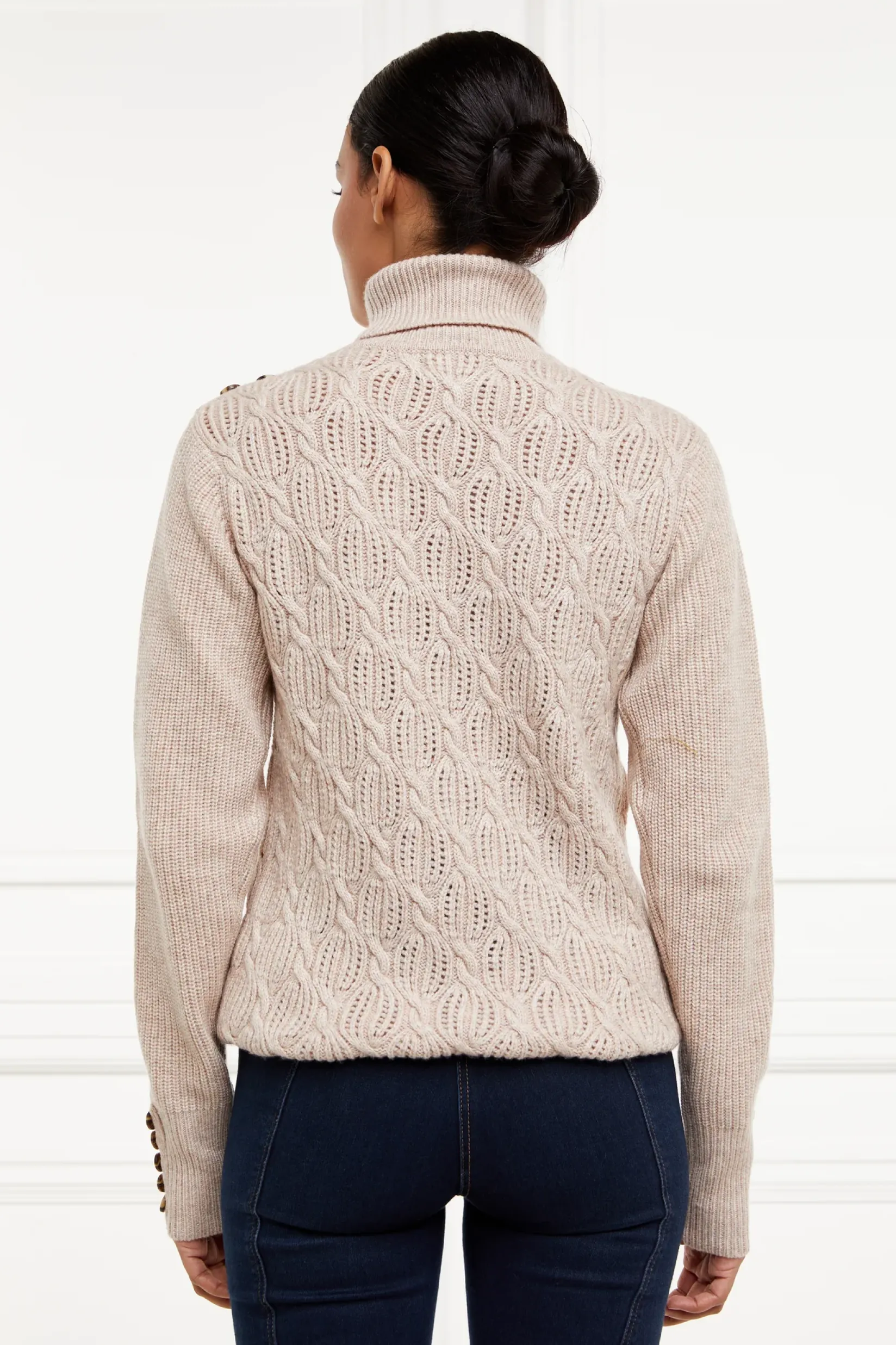 Holland Cooper Knitwear|Country Collection-Cotswold Roll Neck Knit