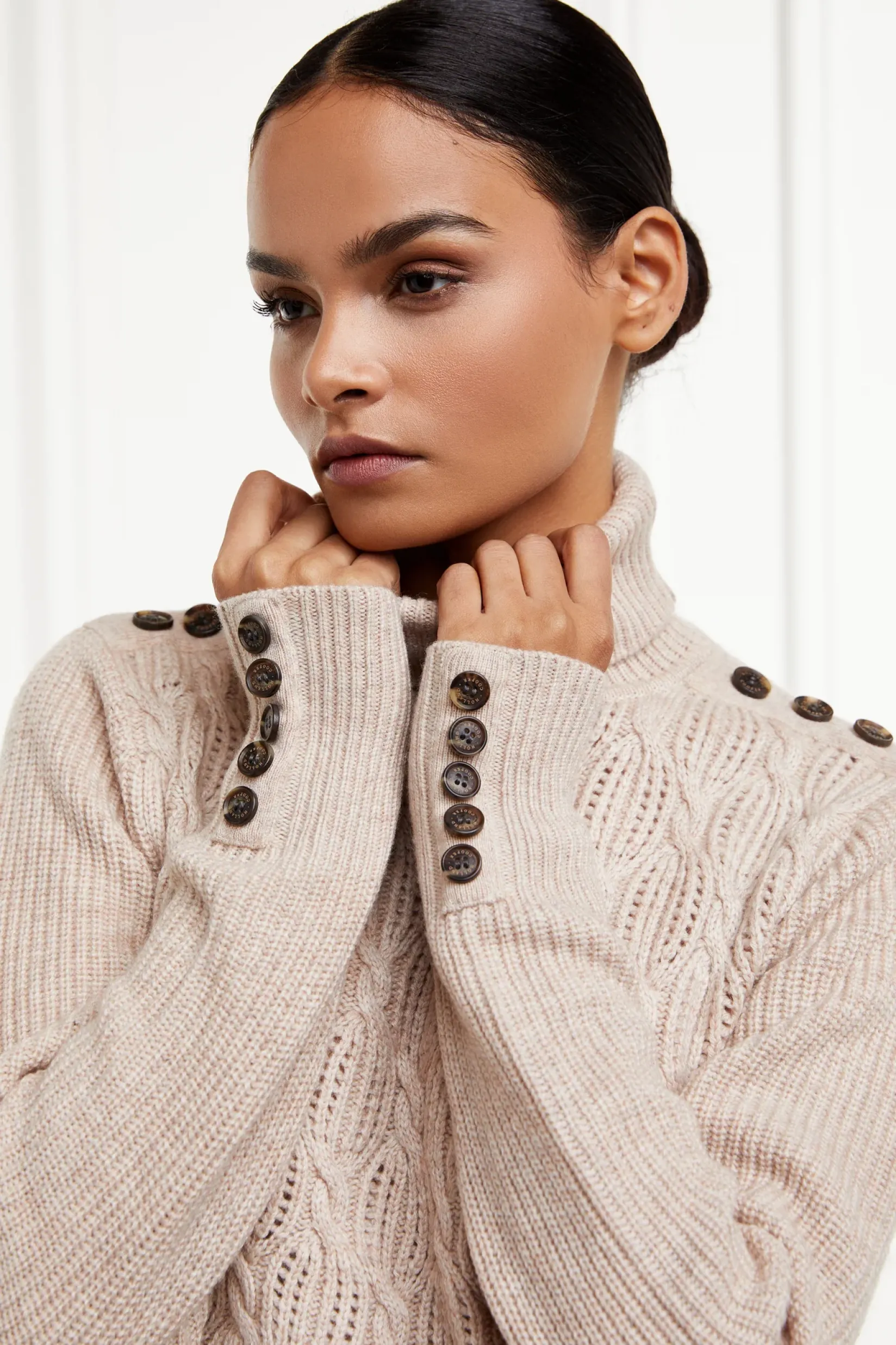 Holland Cooper Knitwear|Country Collection-Cotswold Roll Neck Knit