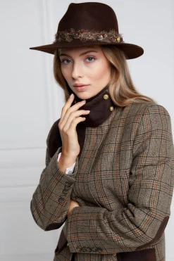 Holland Cooper Jackets|In Stock Tailoring-Country Classic Jacket Bourbon Tweed
