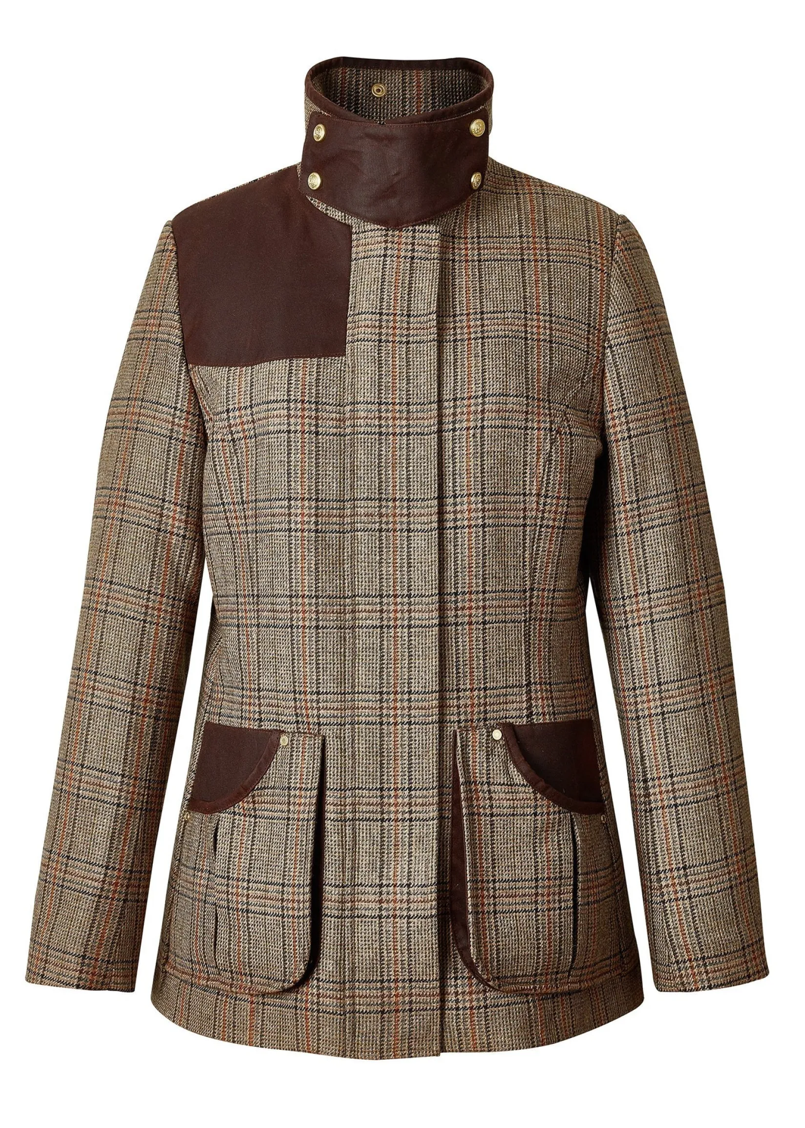 Holland Cooper Jackets|In Stock Tailoring-Country Classic Jacket Bourbon Tweed