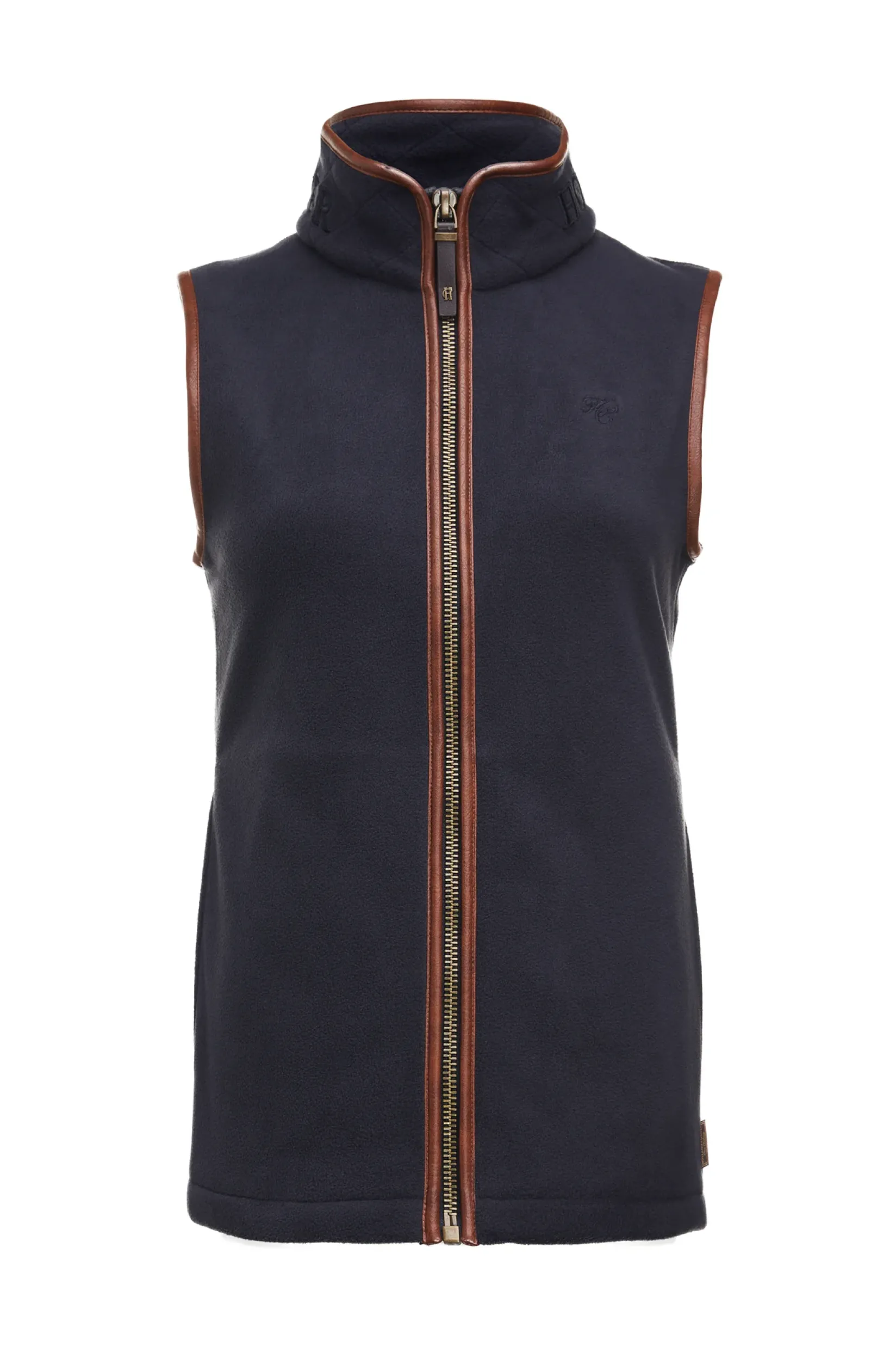 Holland Cooper Gifts For Her|Bestsellers-Country Fleece Gilet Ink Navy