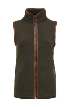 Holland Cooper Gifts For Her|Shop By Product-Country Fleece Gilet Khaki