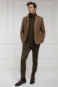 Holland Cooper Fleeces|Gilets-Country Fleece Gilet Khaki