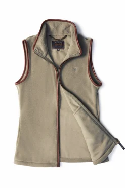 Holland Cooper Gilets|Shop By Product-Country Fleece Gilet Sage