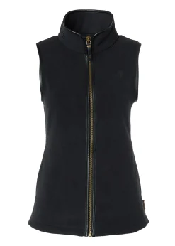 Holland Cooper Gilets|Shop By Product-Country Fleece Gilet Black