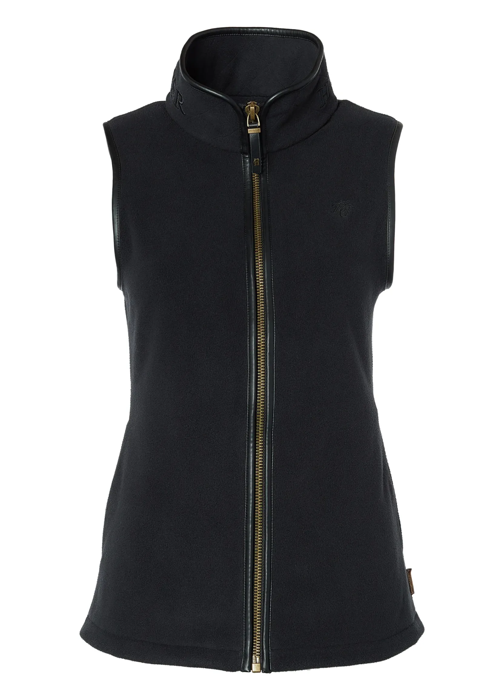 Holland Cooper Gilets|Shop By Product-Country Fleece Gilet Black