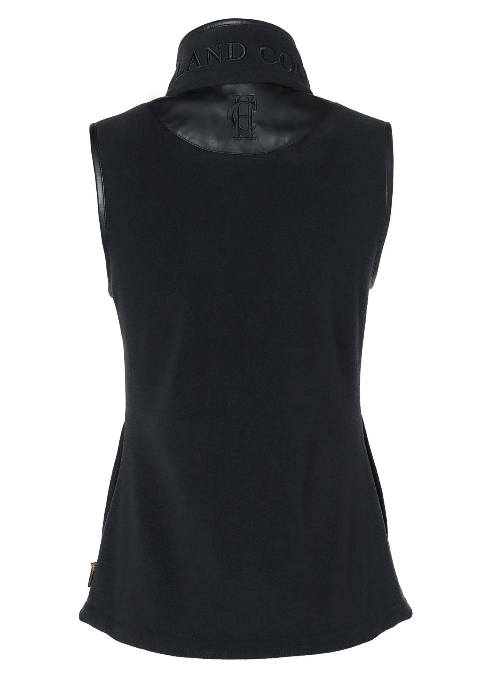 Holland Cooper Gilets|Shop By Product-Country Fleece Gilet Black