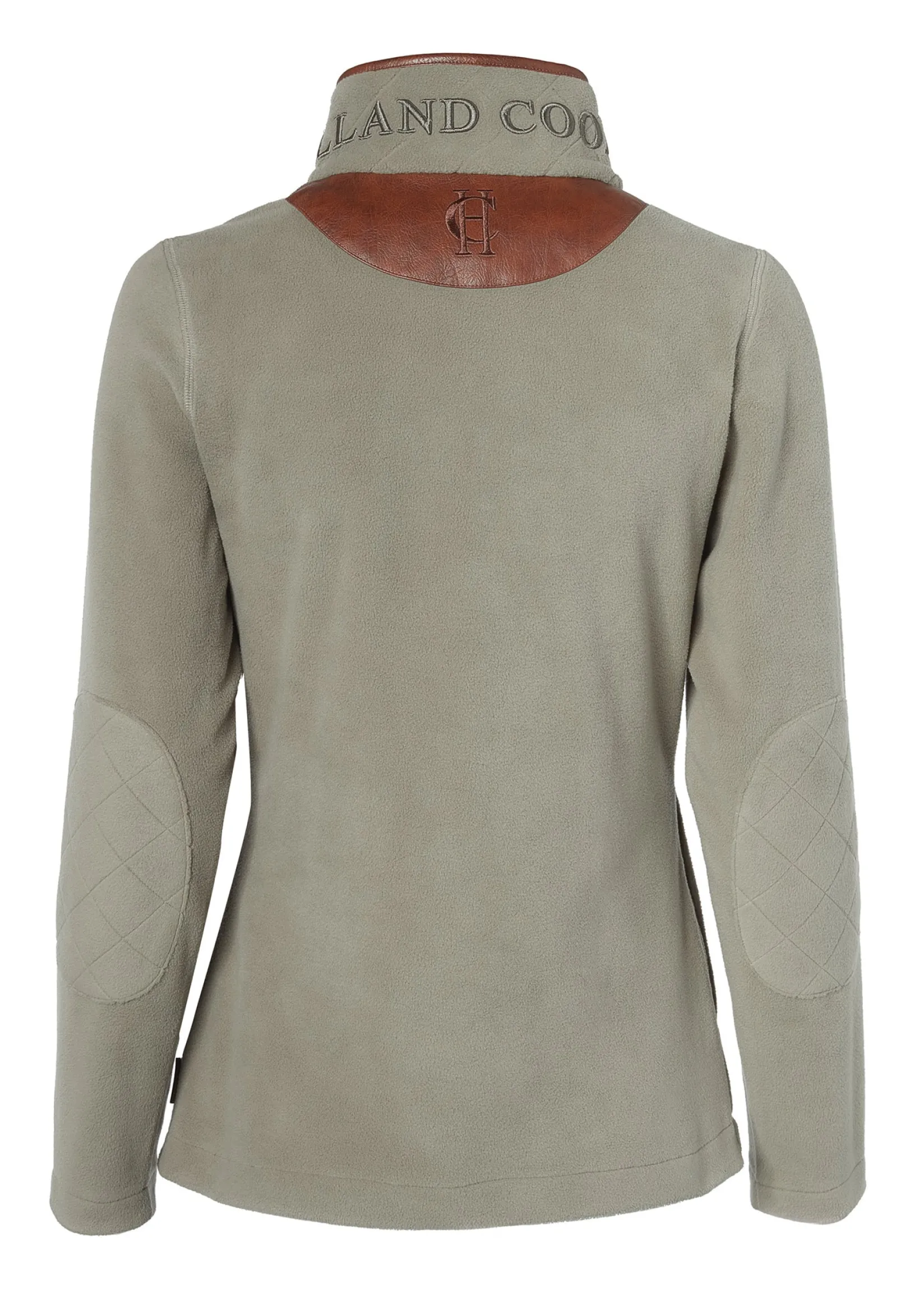 Holland Cooper Gifts For Her|Bestsellers-Country Fleece Half Zip Sage