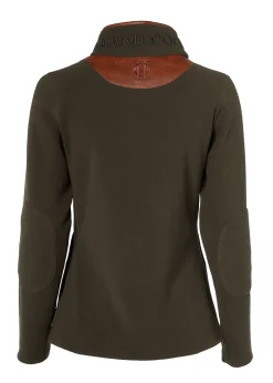 Holland Cooper Fleeces|Shop By Product-Country Fleece Half Zip Khaki