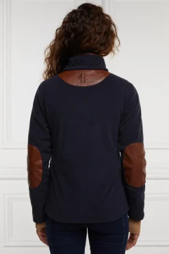 Holland Cooper Gifts For Her|Jackets-Country Fleece Jacket Ink Navy