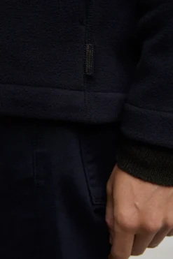 Holland Cooper Shop By Product|Wardrobe Staples-Country Fleece Jacket Ink Navy