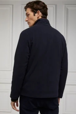Holland Cooper Shop By Product|Wardrobe Staples-Country Fleece Jacket Ink Navy