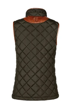 Holland Cooper Gilets|Country Collection-Country Quilted Gilet Heritage Khaki