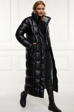Holland Cooper Coats|Jade's Top Picks-Crawford Longline Coat Black