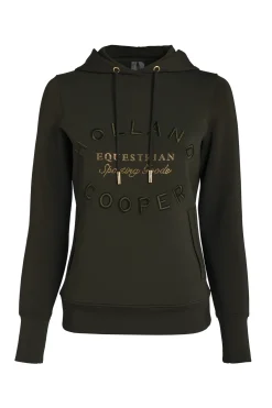 Holland Cooper Hoodies|Shop By Product-Crystal Hoodie Heritage Khaki